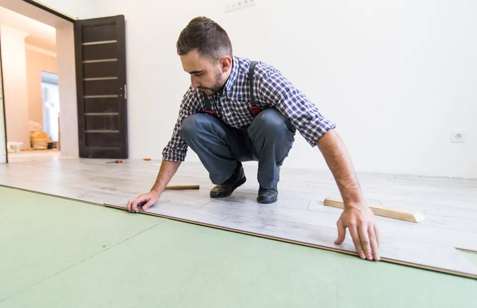 Professional flooring installation service